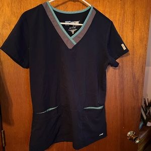 Medium greys anatomy scrub top